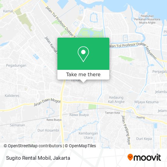 Sugito Rental Mobil map