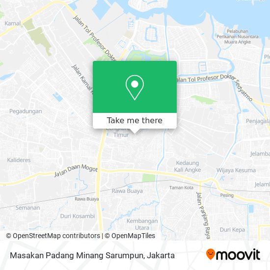 Masakan Padang Minang Sarumpun map