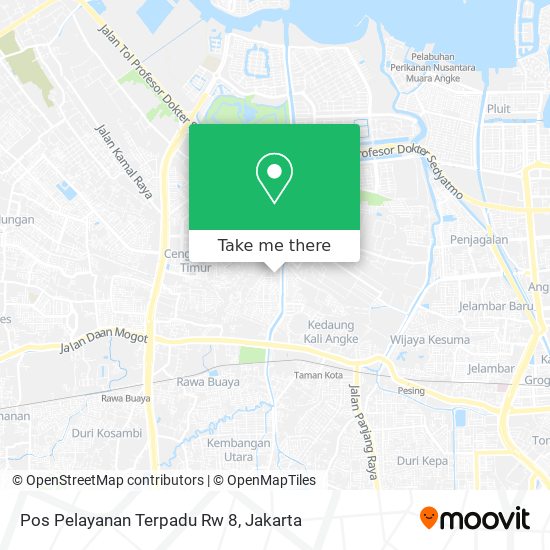 Pos Pelayanan Terpadu Rw 8 map