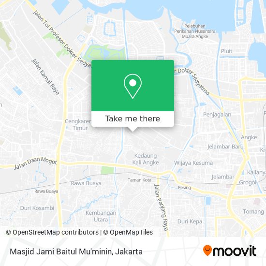 Masjid Jami Baitul Mu'minin map
