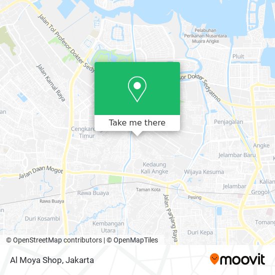 Al Moya Shop map