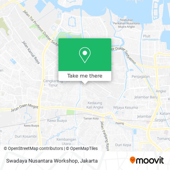 Swadaya Nusantara Workshop map