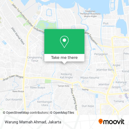 Warung Mamah Ahmad map