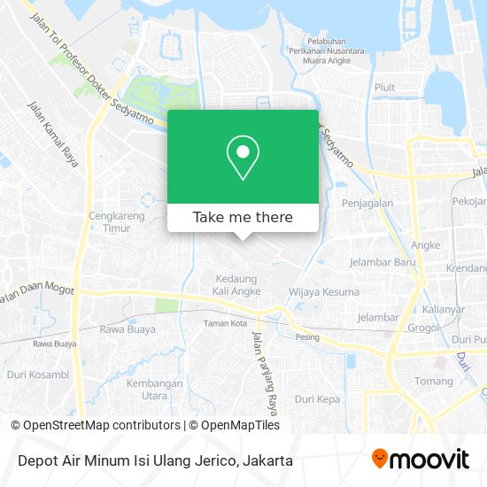 Depot Air Minum Isi Ulang Jerico map