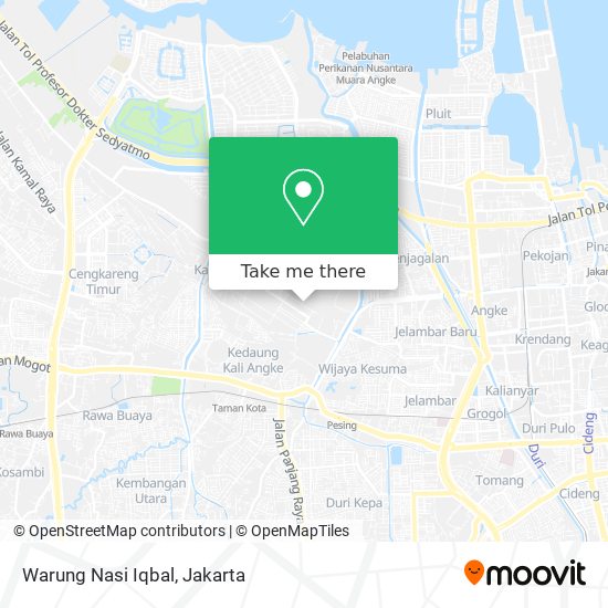 Warung Nasi Iqbal map
