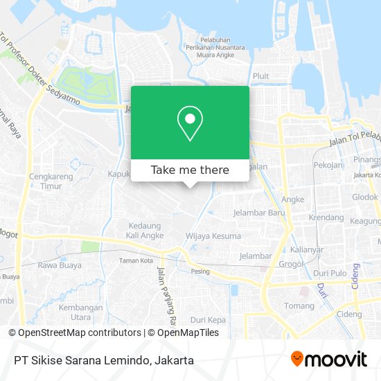 PT Sikise Sarana Lemindo map