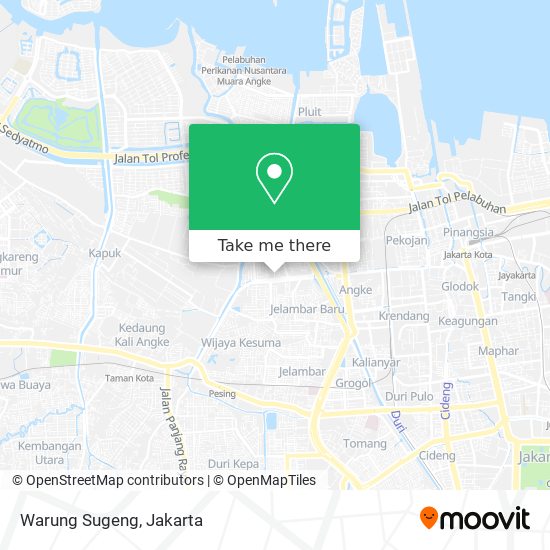 Warung Sugeng map