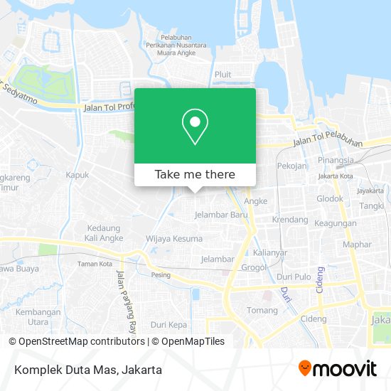 Komplek Duta Mas map