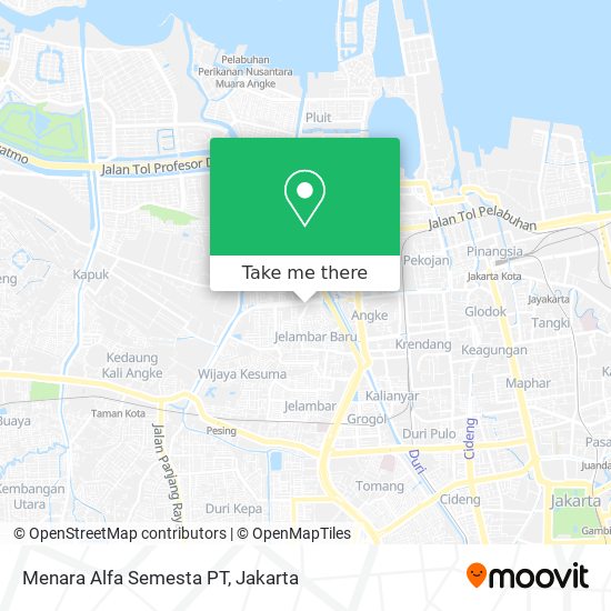 Menara Alfa Semesta PT map