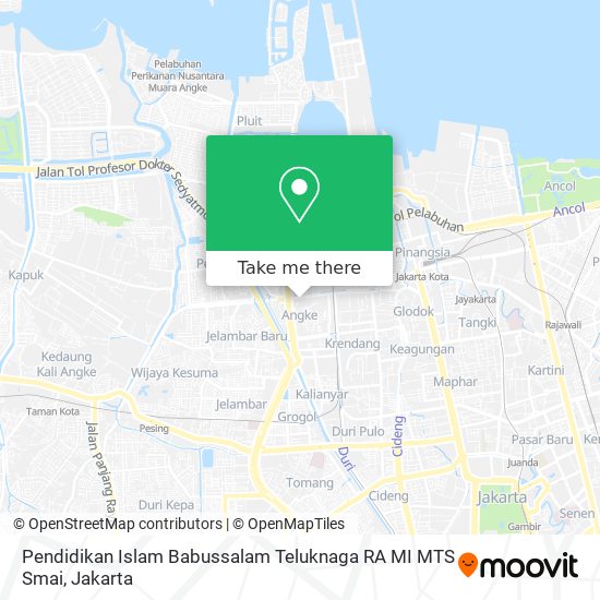 Pendidikan Islam Babussalam Teluknaga RA MI MTS Smai map