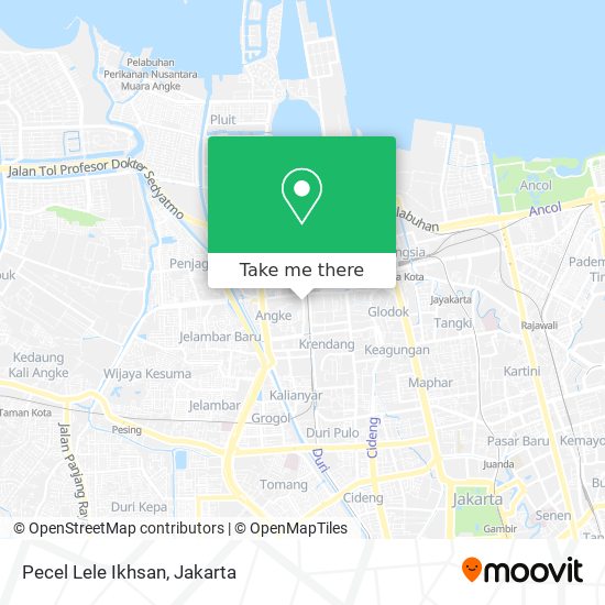 Pecel Lele Ikhsan map