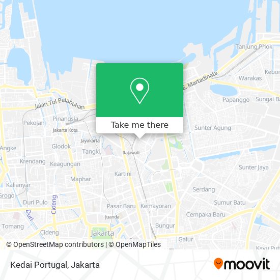 Kedai Portugal map