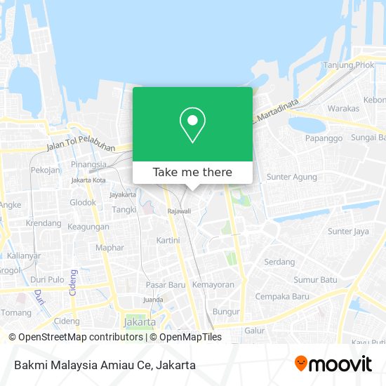 Bakmi Malaysia Amiau Ce map