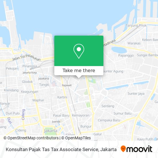 Konsultan Pajak Tas Tax Associate Service map