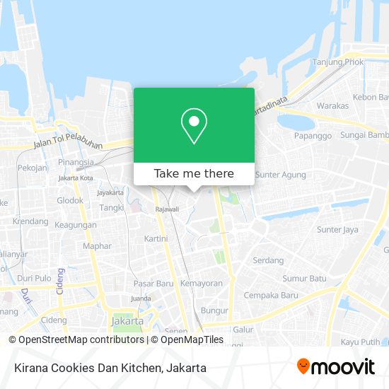 Kirana Cookies Dan Kitchen map