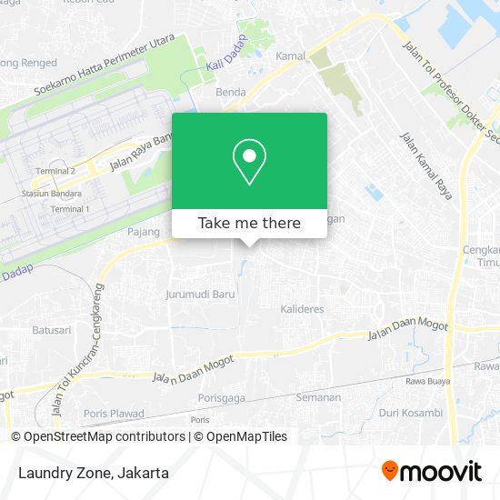 Laundry Zone map