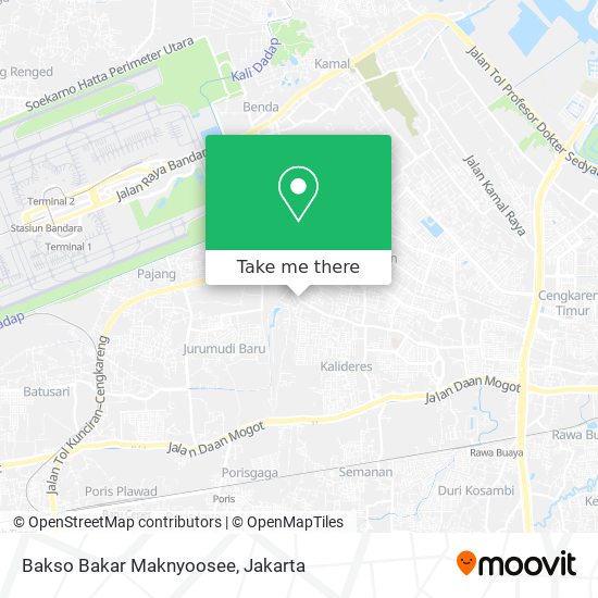 Bakso Bakar Maknyoosee map