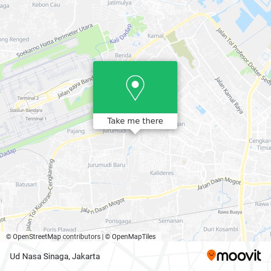 Ud Nasa Sinaga map