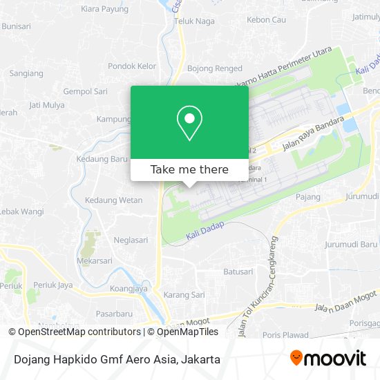 Dojang Hapkido Gmf Aero Asia map