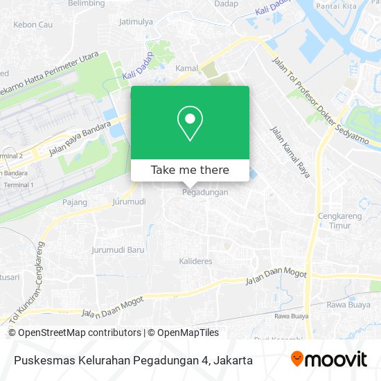 Puskesmas Kelurahan Pegadungan 4 map