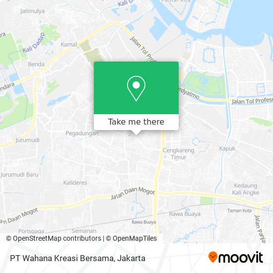 PT Wahana Kreasi Bersama map