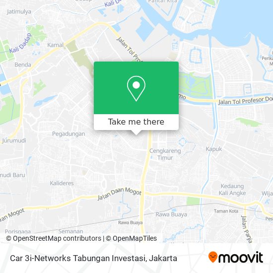 Car 3i-Networks Tabungan Investasi map