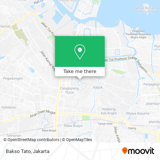 Bakso Tato map