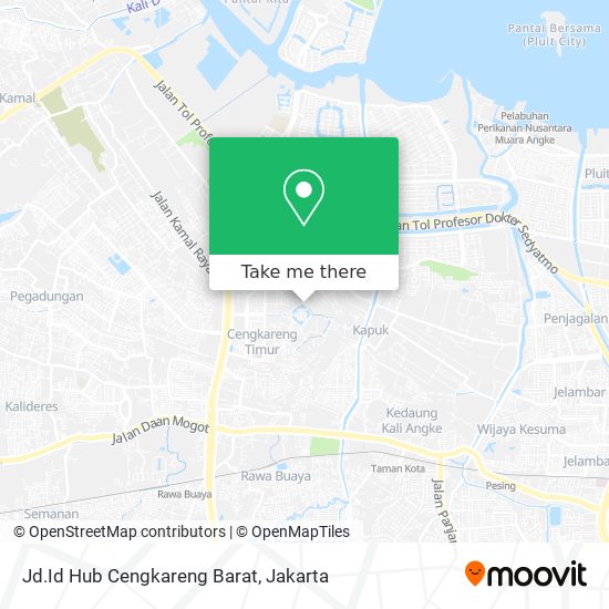 Jd.Id Hub Cengkareng Barat map