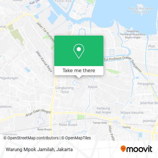 Warung Mpok Jamilah map