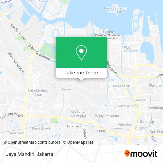 Jaya Mandiri map