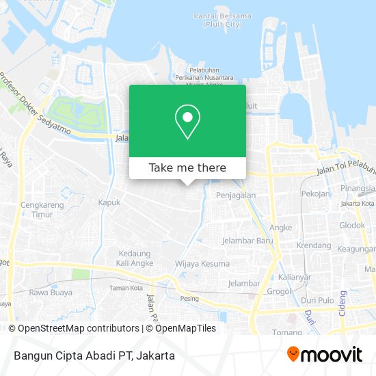 Bangun Cipta Abadi PT map