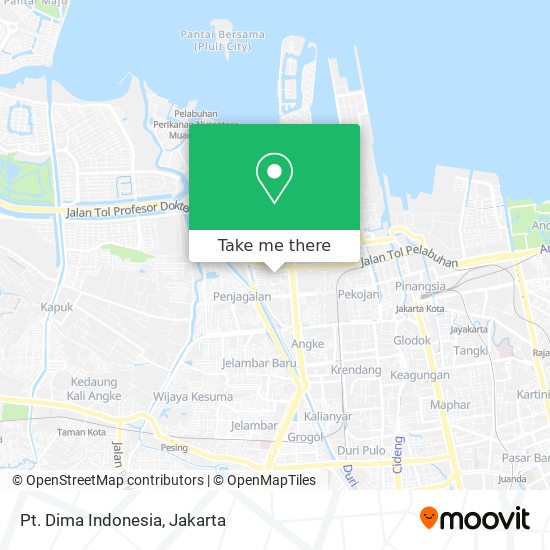 Pt. Dima Indonesia map