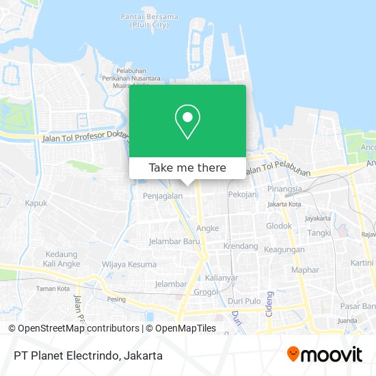 PT Planet Electrindo map