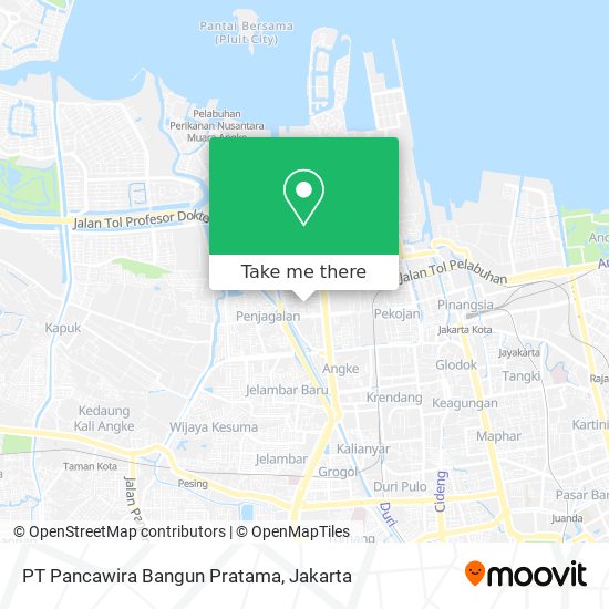 PT Pancawira Bangun Pratama map