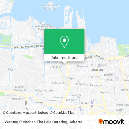 Warung Rumahan The Lala Catering map