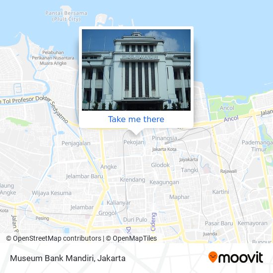 Museum Bank Mandiri map