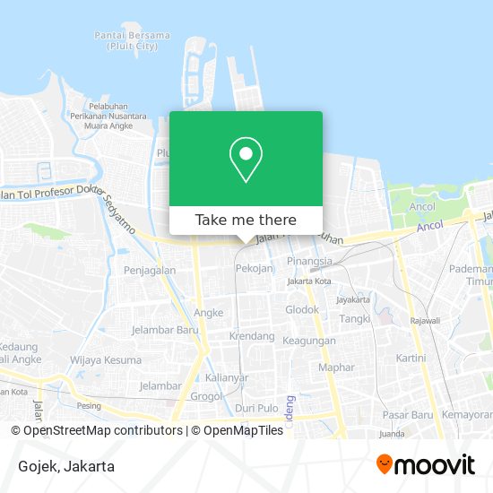 Gojek map