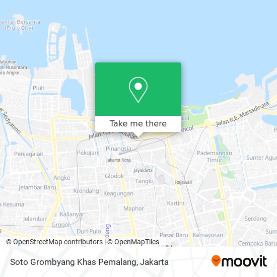 Soto Grombyang Khas Pemalang map