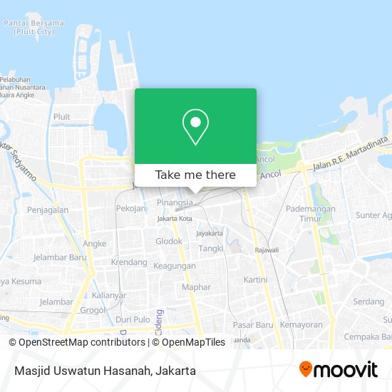 Masjid Uswatun Hasanah map