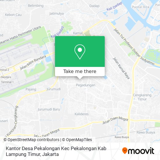 Kantor Desa Pekalongan Kec Pekalongan Kab Lampung Timur map