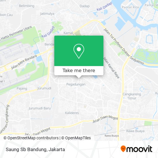 Saung Sb Bandung map