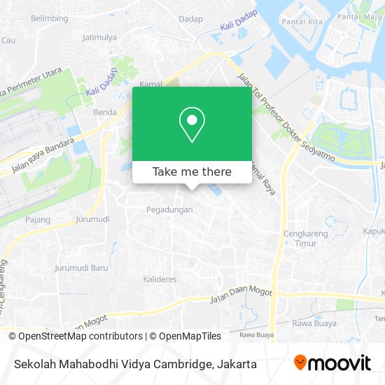 Sekolah Mahabodhi Vidya Cambridge map