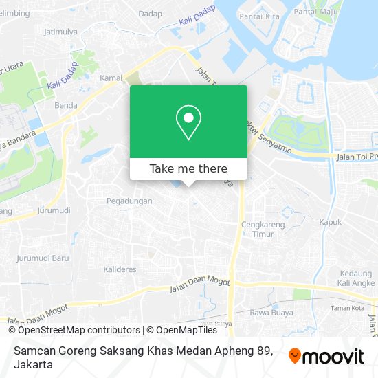 Samcan Goreng Saksang Khas Medan Apheng 89 map