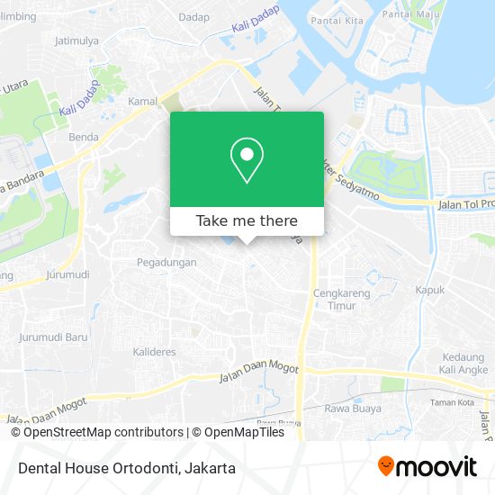 Dental House Ortodonti map