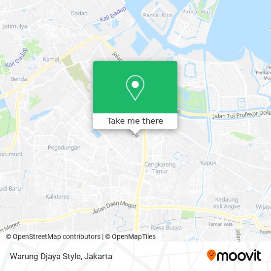 Warung Djaya Style map