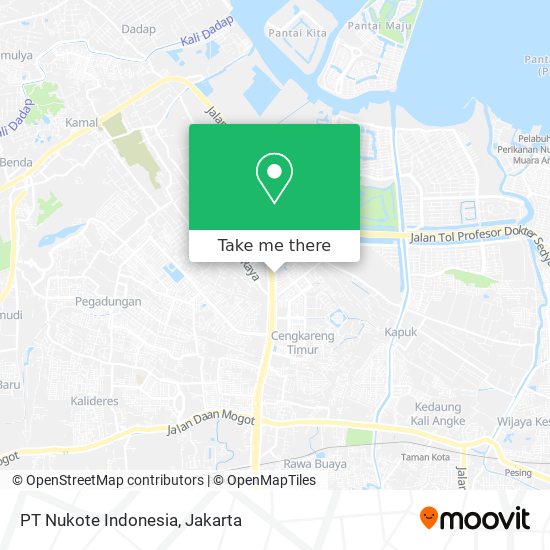 PT Nukote Indonesia map