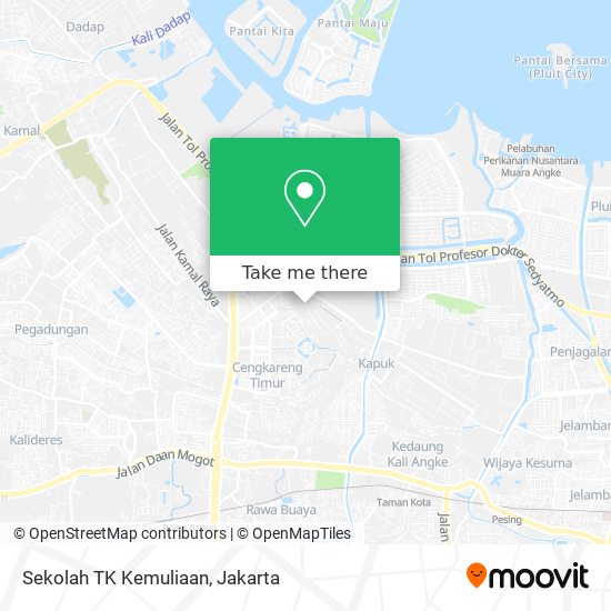 Sekolah TK Kemuliaan map