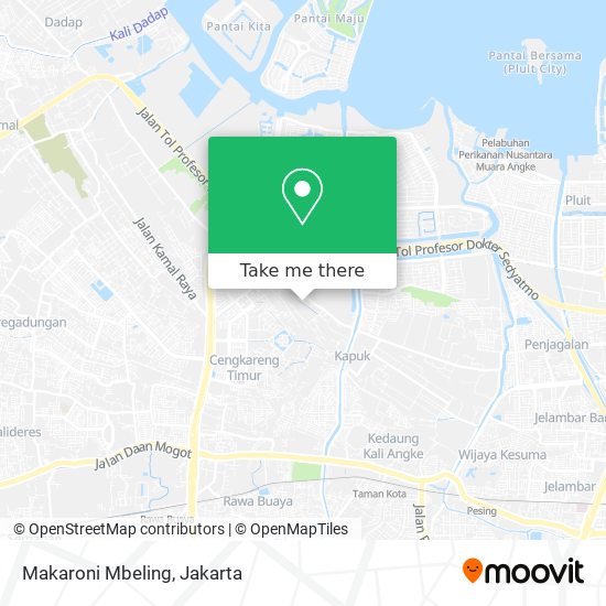 Makaroni Mbeling map