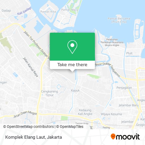 Komplek Elang Laut map