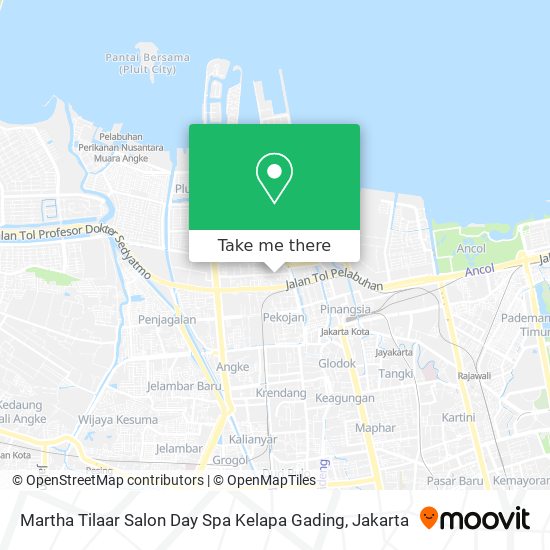 Martha Tilaar Salon Day Spa Kelapa Gading map